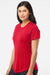 Adidas A377 Womens UPF 50+ Short Sleeve Crewneck T-Shirt Power Red Model Side