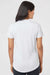 Adidas A377 Womens Short Sleeve Crewneck T-Shirt White Model Back
