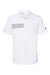 Adidas A324 Mens 3 Stripes Short Sleeve Polo Shirt White/Black Flat Front