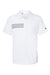 Adidas A324 Mens 3 Stripes UPF 50+ Short Sleeve Polo Shirt White Flat Front