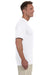 Augusta Sportswear 790 Mens Moisture Wicking Short Sleeve Crewneck T-Shirt White Model Side