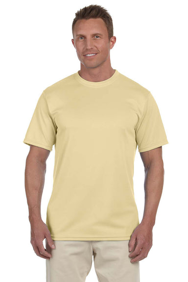Augusta Sportswear 790 Mens Moisture Wicking Short Sleeve Crewneck T-Shirt Vegas Gold Model Front