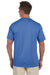 Augusta Sportswear 790 Mens Moisture Wicking Short Sleeve Crewneck T-Shirt Columbia Blue Model Back