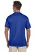Augusta Sportswear 790 Mens Moisture Wicking Short Sleeve Crewneck T-Shirt Royal Blue Model Back