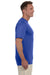 Augusta Sportswear 790 Mens Moisture Wicking Short Sleeve Crewneck T-Shirt Royal Blue Model Side