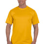 Augusta Sportswear Mens Moisture Wicking Short Sleeve Crewneck T-Shirt - Gold