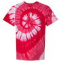Dyenomite Mens Spiral Tie Dyed Short Sleeve Crewneck T-Shirt - Amour - NEW