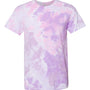 Dyenomite Mens Dream Tie Dyed Short Sleeve Crewneck T-Shirt - Cotton Candy - NEW
