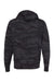 Independent Trading Company AFX90UN Mens Hooded Sweatshirt Hoodie w/ Pouch Pocket Black Camo Flat Back
