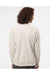 Independent Trading Co. PRM30SBC Mens Special Blend Crewneck Raglan Sweatshirt Heather Stone Model Back