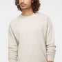 Independent Trading Company Mens Special Blend Crewneck Raglan Sweatshirt - Heather Stone