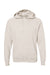 Independent Trading Company PRM33SBP Mens Special Blend Raglan Hooded Sweatshirt Hoodie w/ Pouch Pocket Heather Stone Flat Front