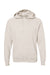 Independent Trading Co. PRM33SBP Mens Special Blend Raglan Hooded Sweatshirt Hoodie Heather Stone Flat Front