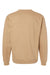 Independent Trading Co. SS3000 Mens Crewneck Sweatshirt Sandstone Brown Flat Back