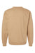 Independent Trading Company SS3000 Mens Crewneck Sweatshirt Sandstone Brown Flat Back