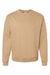 Independent Trading Co. SS3000 Mens Crewneck Sweatshirt Sandstone Brown Flat Front