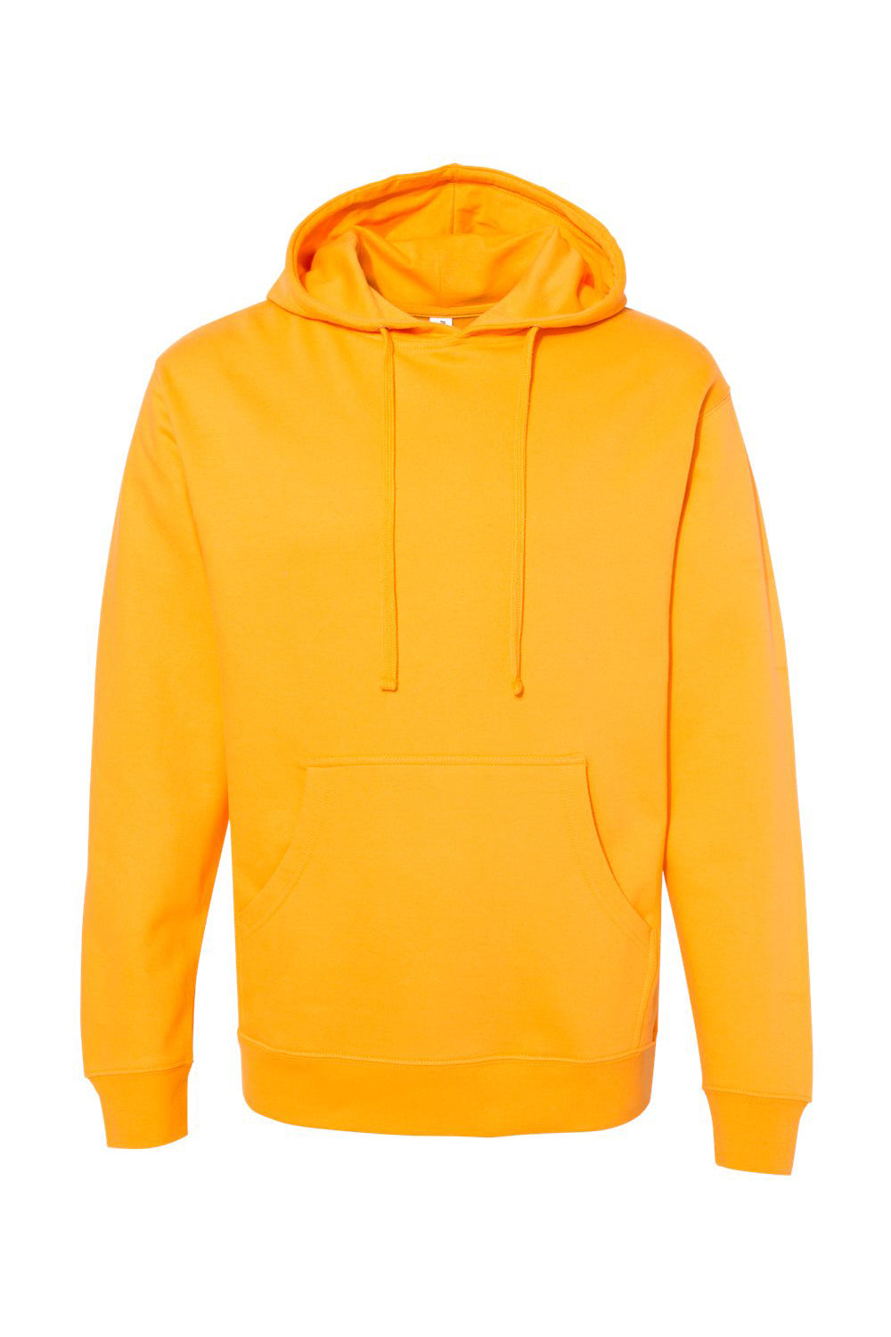 Independent Trading Co. SS4500 Mens Hooded Sweatshirt Hoodie Gold Flat Front