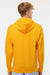 Independent Trading Company SS4500 Mens Hooded Sweatshirt Hoodie w/ Pouch Pocket Gold Model Back
