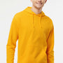 Independent Trading Company Mens Hooded Sweatshirt Hoodie w/ Pouch Pocket - Gold