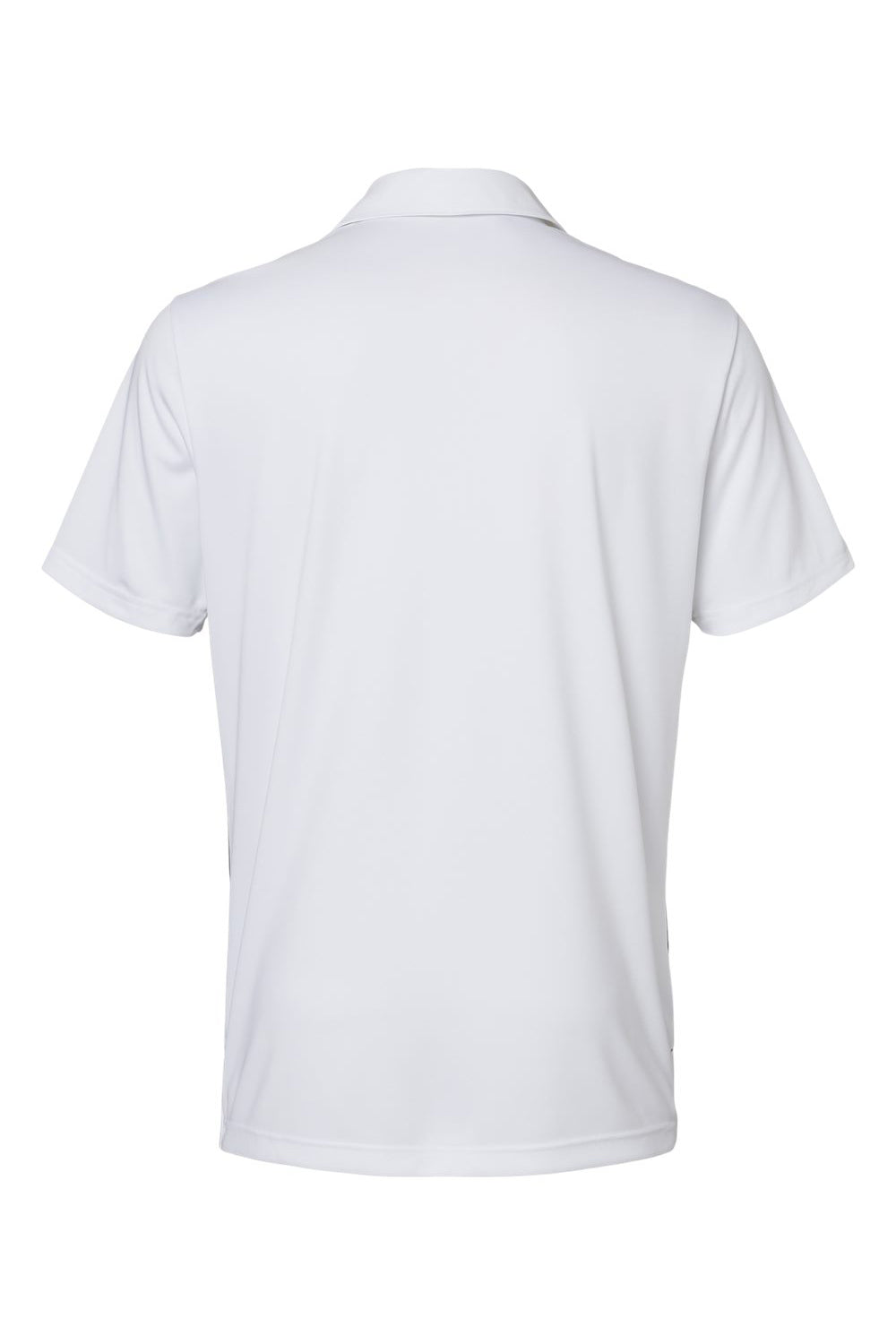 Adidas A236 Mens Merch Block UPF 50+ Short Sleeve Polo Shirt White/Grey Flat Back