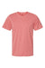 Adidas A376 Mens UPF 50+ Short Sleeve Crewneck T-Shirt Heather Power Red Flat Front