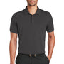 Nike Mens Players Dri-Fit Moisture Wicking Short Sleeve Polo Shirt - Anthracite Grey