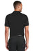 Nike 799802 Mens Players Dri-Fit Moisture Wicking Short Sleeve Polo Shirt Black Model Back
