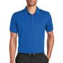 Nike Mens Players Dri-Fit Moisture Wicking Short Sleeve Polo Shirt - Gym Blue