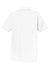 Nike 799802 Mens Players Dri-Fit Moisture Wicking Short Sleeve Polo Shirt White Flat Back