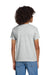 Gildan 8000B Youth DryBlend Moisture Wicking Short Sleeve Crewneck T-Shirt Ash Grey Model Back