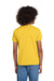 Gildan 8000B Youth DryBlend Moisture Wicking Short Sleeve Crewneck T-Shirt Daisy Yellow Model Back