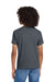 Gildan 8000B Youth DryBlend Moisture Wicking Short Sleeve Crewneck T-Shirt Heather Dark Grey Model Back