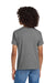 Gildan 8000B Youth DryBlend Moisture Wicking Short Sleeve Crewneck T-Shirt Heather Graphite Grey Model Back