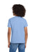 Gildan 8000B Youth DryBlend Moisture Wicking Short Sleeve Crewneck T-Shirt Light Blue Model Back
