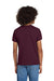 Gildan 8000B Youth DryBlend Moisture Wicking Short Sleeve Crewneck T-Shirt Maroon Model Back