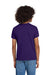 Gildan 8000B Youth DryBlend Moisture Wicking Short Sleeve Crewneck T-Shirt Purple Model Back