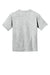 Gildan 8000B Youth DryBlend Moisture Wicking Short Sleeve Crewneck T-Shirt Ash Grey Flat Back