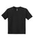 Gildan 8000B Youth DryBlend Moisture Wicking Short Sleeve Crewneck T-Shirt Black Flat Front