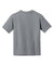 Gildan 8000B Youth DryBlend Moisture Wicking Short Sleeve Crewneck T-Shirt Gravel Grey Flat Back