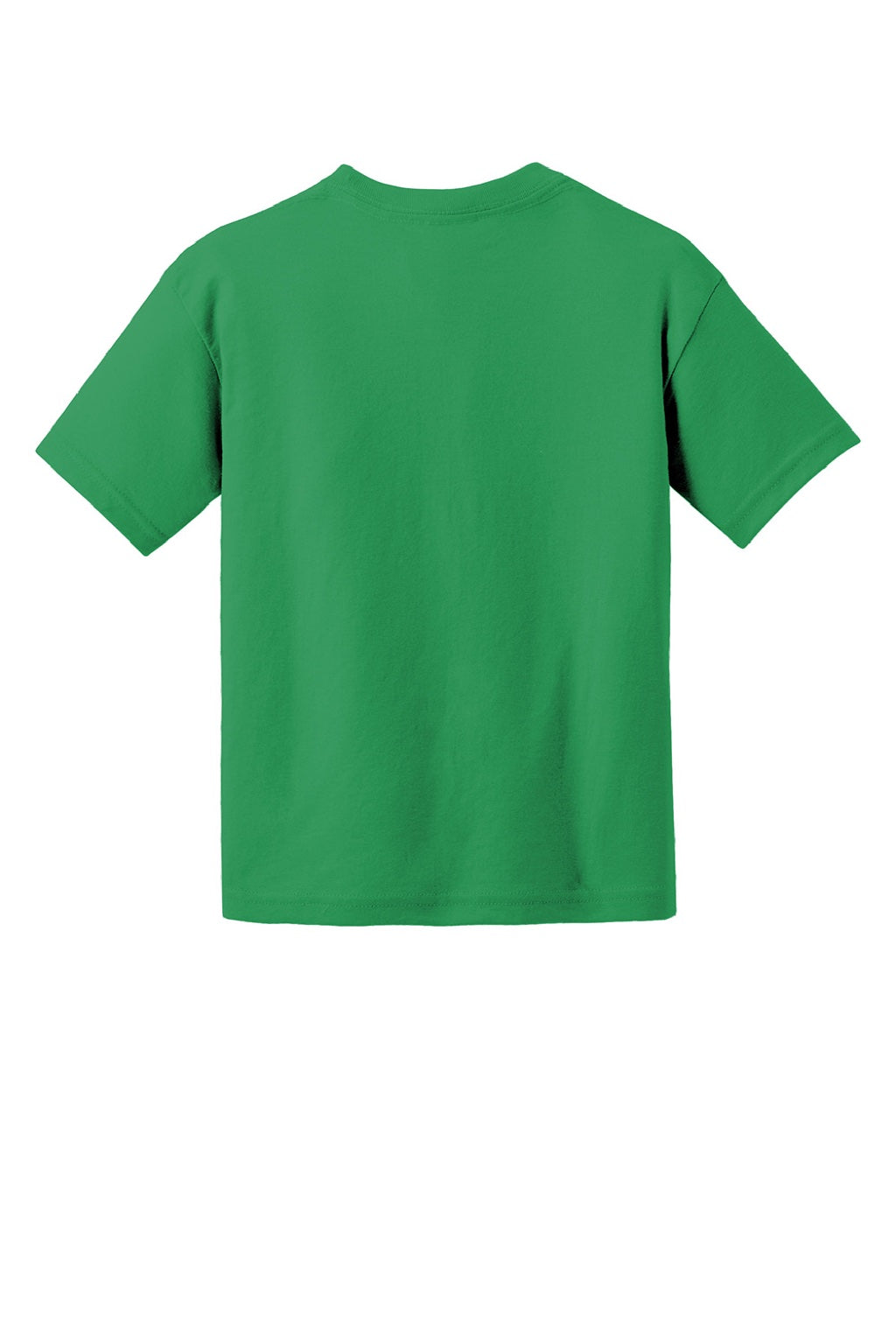 Gildan 8000B Youth DryBlend Moisture Wicking Short Sleeve Crewneck T-Shirt Irish Green Flat Back