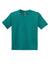 Gildan 8000B Youth DryBlend Moisture Wicking Short Sleeve Crewneck T-Shirt Jade Dome Green Flat Front