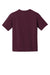 Gildan 8000B Youth DryBlend Moisture Wicking Short Sleeve Crewneck T-Shirt Maroon Flat Back