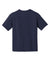 Gildan 8000B Youth DryBlend Moisture Wicking Short Sleeve Crewneck T-Shirt Navy Blue Flat Back