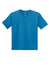 Gildan 8000B Youth DryBlend Moisture Wicking Short Sleeve Crewneck T-Shirt Sapphire Blue Flat Front