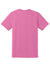 Gildan 8000 Mens DryBlend Moisture Wicking Short Sleeve Crewneck T-Shirt Azalea Pink Flat Back