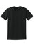 Gildan 8000 Mens DryBlend Moisture Wicking Short Sleeve Crewneck T-Shirt Black Flat Front