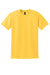 Gildan 8000 Mens DryBlend Moisture Wicking Short Sleeve Crewneck T-Shirt Daisy Yellow Flat Front