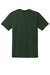 Gildan 8000 Mens DryBlend Moisture Wicking Short Sleeve Crewneck T-Shirt Forest Green Flat Back