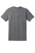 Gildan 8000 Mens DryBlend Moisture Wicking Short Sleeve Crewneck T-Shirt Heather Graphite Grey Flat Back