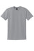 Gildan 8000 Mens DryBlend Moisture Wicking Short Sleeve Crewneck T-Shirt Gravel Grey Flat Front